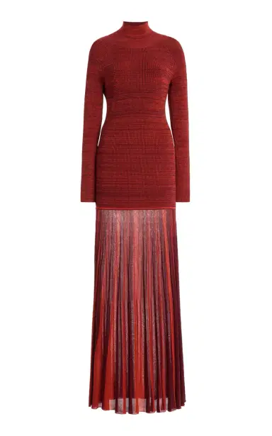 Christopher John Rogers Knit Jersey Maxi Dress | Thumbnail 6 Christopher John Rogers Knit Jersey Maxi Dress | Thumbnail 6