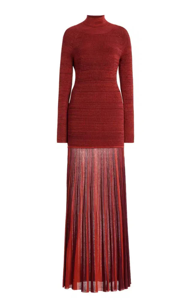 Knit Jersey Maxi Dress