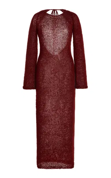 Nia Thomas Exclusive Kate Bell-Sleeve Knit Maxi Dress | Thumbnail 1 Nia Thomas Exclusive Kate Bell-Sleeve Knit Maxi Dress | Thumbnail 1