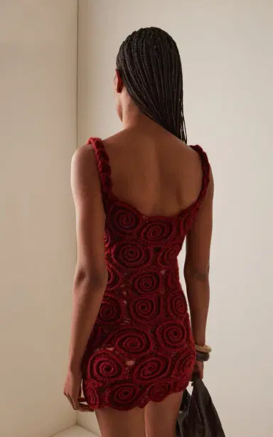 Nia Thomas Spiral Knit Mini Dress | Thumbnail 4