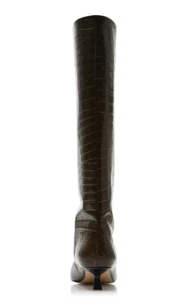 FRĒDA SALVADOR Robyn Croc-Effect Leather Knee Boots | Thumbnail 5 FRĒDA SALVADOR Robyn Croc-Effect Leather Knee Boots | Thumbnail 5