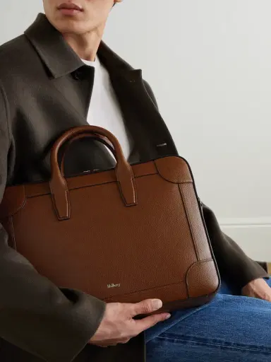 Mulberry Belgrace Full-Grain Leather Briefcase - Men | Thumbnail 2 Mulberry Belgrace Full-Grain Leather Briefcase - Men | Thumbnail 2