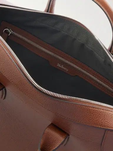 Mulberry Belgrace Full-Grain Leather Briefcase - Men | Thumbnail 5 Mulberry Belgrace Full-Grain Leather Briefcase - Men | Thumbnail 5
