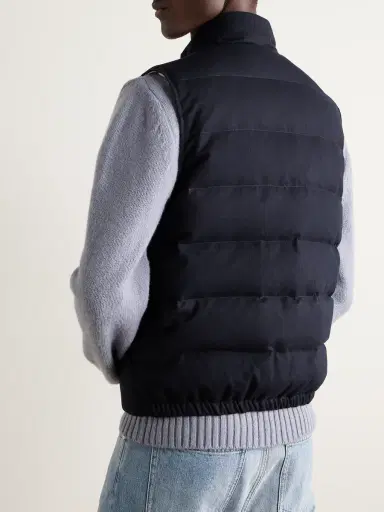ELEVENTY Quilted Wool Down Gilet - Men | Thumbnail 3