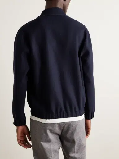 ELEVENTY Wool-Felt Bomber Jacket - Men | Thumbnail 3