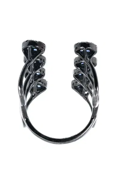 STEFERE Blue Sapphire Open Aurore Ring | Thumbnail 5