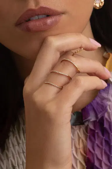 STEFERE Pink Sapphire Butterfly Spiral Ring | Thumbnail 4 STEFERE Pink Sapphire Butterfly Spiral Ring | Thumbnail 4