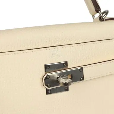 HERMÈS Hermes Kelly Retourne 28 Nata Clemence Palladium Hardware | Thumbnail 7