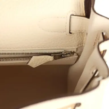 HERMÈS Hermes Kelly Retourne 28 Nata Clemence Palladium Hardware | Thumbnail 9