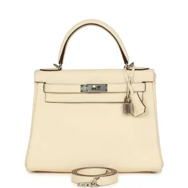 HERMÈS Hermes Kelly Retourne 28 Nata Clemence Palladium Hardware | Thumbnail 1