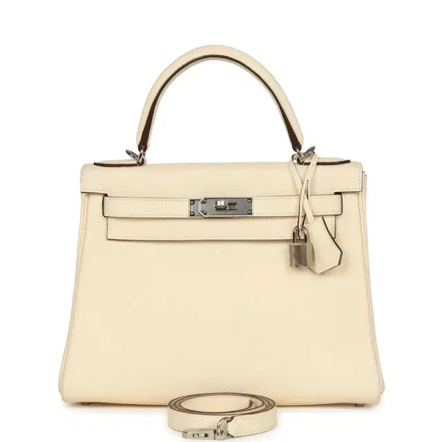 hermes Hermes Kelly Retourne 28 Nata Clemence Palladium Hardware