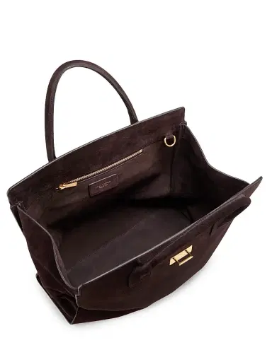 Nili Lotan Women's Lou Suede Tote Bag | Thumbnail 5 Nili Lotan Women's Lou Suede Tote Bag | Thumbnail 5
