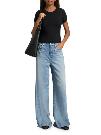 rag & bone Women's rb Miramar Terry Sofie Wide-Leg Pants - Raily | Thumbnail 2