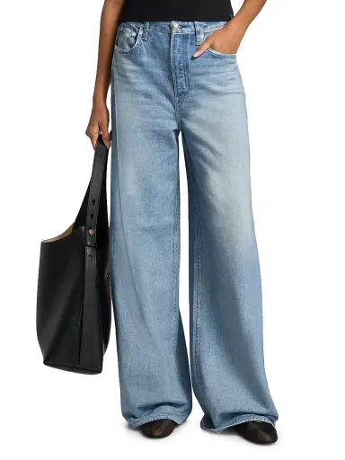 rag & bone Women's rb Miramar Terry Sofie Wide-Leg Pants - Raily | Thumbnail 3