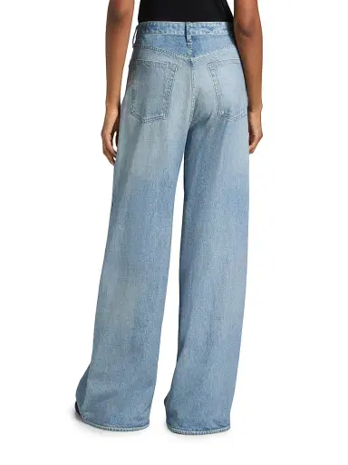 rag & bone Women's rb Miramar Terry Sofie Wide-Leg Pants - Raily | Thumbnail 5
