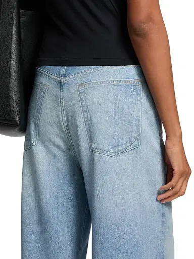 rag & bone Women's rb Miramar Terry Sofie Wide-Leg Pants - Raily | Thumbnail 6
