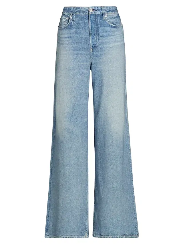 rag & bone Women's rb Miramar Terry Sofie Wide-Leg Pants - Raily
