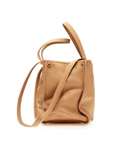 TELFAR Men's Medium Carry Logo Leather Bag | Thumbnail 2 TELFAR Men's Medium Carry Logo Leather Bag | Thumbnail 2