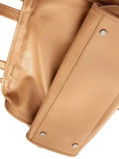 TELFAR Men's Medium Carry Logo Leather Bag | Thumbnail 7 TELFAR Men's Medium Carry Logo Leather Bag | Thumbnail 7