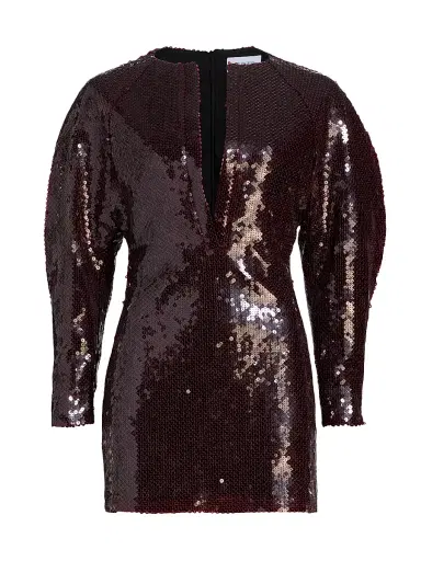 16Arlington Women's Mitilla Split Neck Sequin Minidress | Thumbnail 1 16Arlington Women's Mitilla Split Neck Sequin Minidress | Thumbnail 1