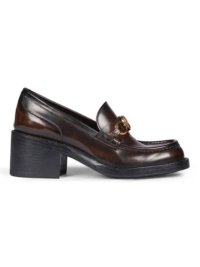 Chloé Women's Dakota Leather Loafers - Oak Brown