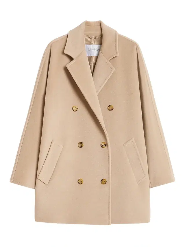 Women's Short 101801 Icon Coat - Ecru