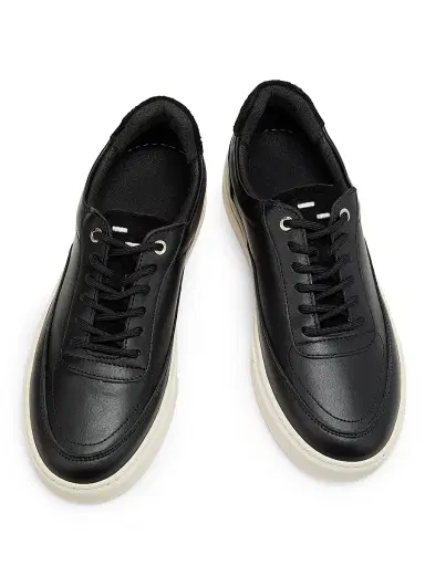 Filling Pieces Men's Mondo Crumbs Leather Sneakers | Thumbnail 4 Filling Pieces Men's Mondo Crumbs Leather Sneakers | Thumbnail 4