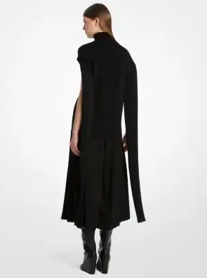 Michael Kors Collection Cashmere Cape Turtleneck Sweater | Thumbnail 2