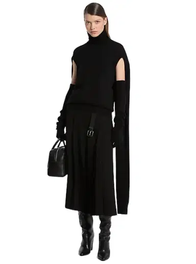 Michael Kors Collection Cashmere Cape Turtleneck Sweater | Thumbnail 1