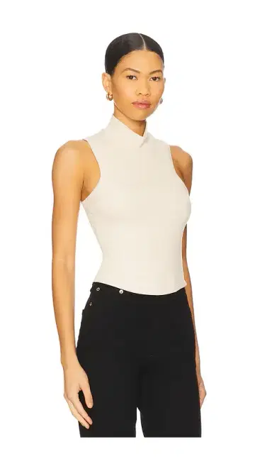 LNA Detra Mockneck Tank Top | Thumbnail 2