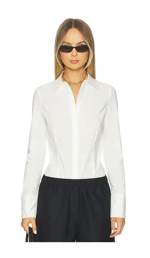 St. Agni Classic Shirt Bodysuit