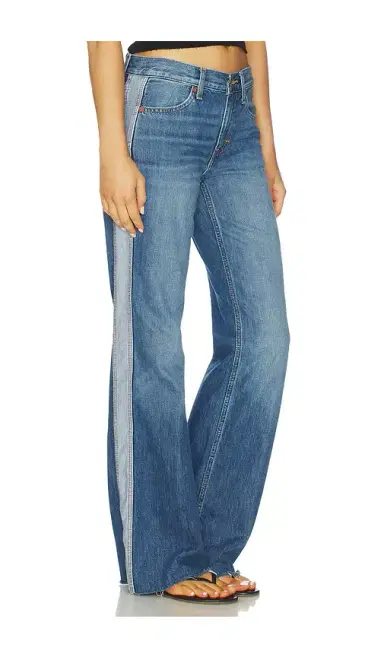 RE/DONE Californian Track Wide Leg Jeans | Thumbnail 1 RE/DONE Californian Track Wide Leg Jeans | Thumbnail 1