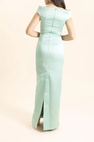 Erdem Short Sleeve Gown | Thumbnail 4