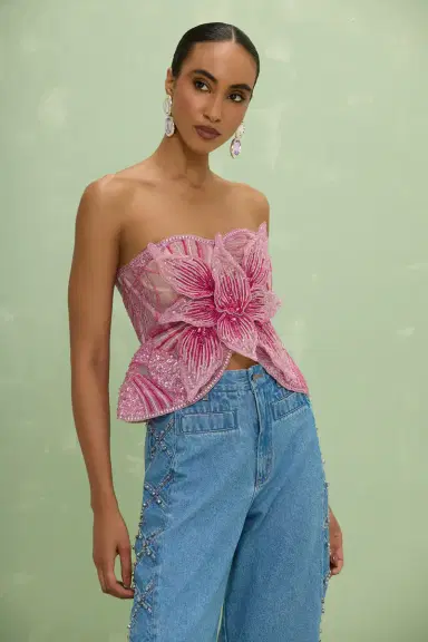 PatBo AMELIA EMBROIDERY TOP (RUNWAY) | Thumbnail 3 PatBo AMELIA EMBROIDERY TOP (RUNWAY) | Thumbnail 3