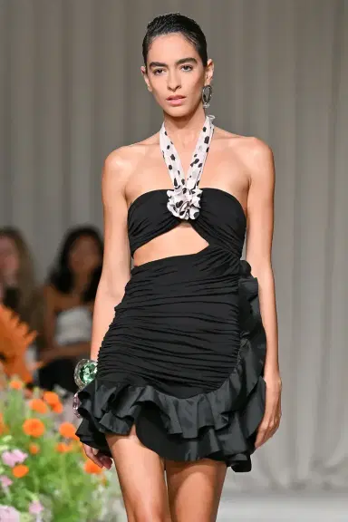 PatBo CECILIA TAFETA MINI DRESS (RUNWAY) | Thumbnail 1