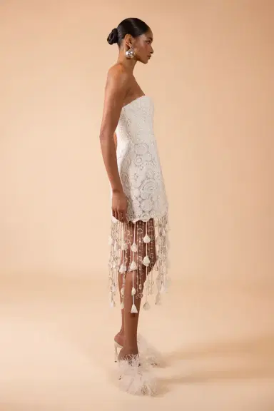 PatBo GAL EMBROIDERY FRINGE MINI DRESS (RUNWAY) | Thumbnail 5 PatBo GAL EMBROIDERY FRINGE MINI DRESS (RUNWAY) | Thumbnail 5