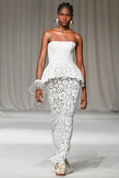PatBo GAL EMBROIDERY PEPLUM MAXI DRESS (RUNWAY) | Thumbnail 1 PatBo GAL EMBROIDERY PEPLUM MAXI DRESS (RUNWAY) | Thumbnail 1
