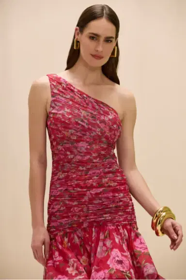 PatBo PEONY ASYMMETRICAL MAXI DRESS (RUNWAY) | Thumbnail 4