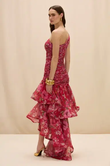 PatBo PEONY ASYMMETRICAL MAXI DRESS (RUNWAY) | Thumbnail 6