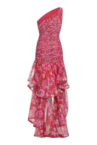 PatBo PEONY ASYMMETRICAL MAXI DRESS (RUNWAY) | Thumbnail 7