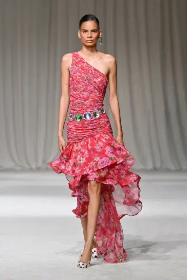 PatBo PEONY ASYMMETRICAL MAXI DRESS (RUNWAY) | Thumbnail 1