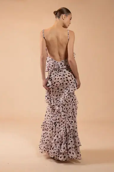 PatBo PEONY DOTS MAXI DRESS (RUNWAY) | Thumbnail 3