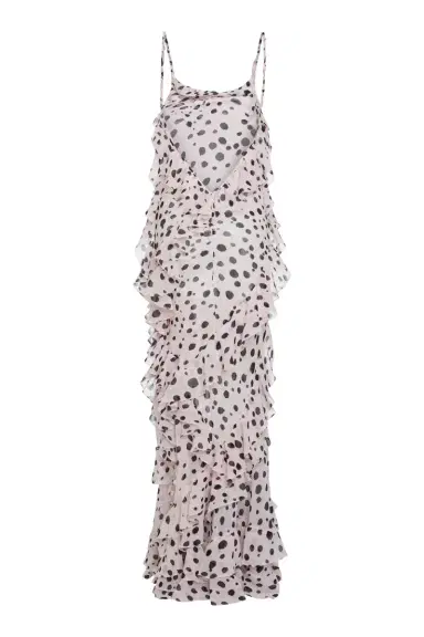 PatBo PEONY DOTS MAXI DRESS (RUNWAY) | Thumbnail 6