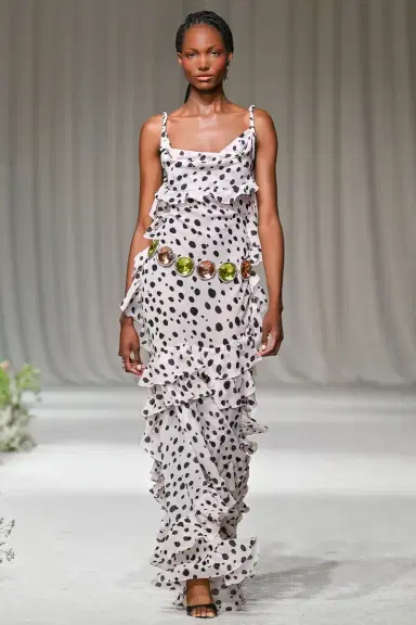 PatBo PEONY DOTS MAXI DRESS (RUNWAY) | Thumbnail 1