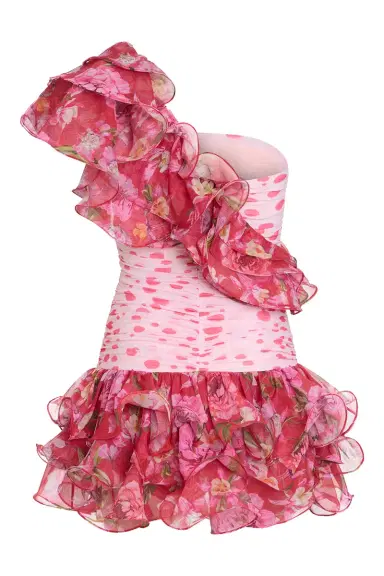 PatBo PEONY DOTS RUFFLE MINI DRESS (RUNWAY) | Thumbnail 6 PatBo PEONY DOTS RUFFLE MINI DRESS (RUNWAY) | Thumbnail 6