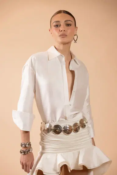 PatBo TAFFETA PATRICIA SHIRT (RUNWAY) | Thumbnail 3 PatBo TAFFETA PATRICIA SHIRT (RUNWAY) | Thumbnail 3
