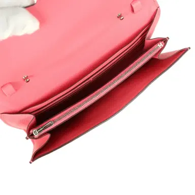 HERMÈS Hermes Constance Wallet To Go Rose Azalee Evercolor Palladium Hardware | Thumbnail 8
