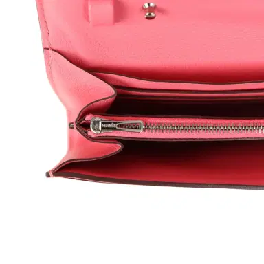 HERMÈS Hermes Constance Wallet To Go Rose Azalee Evercolor Palladium Hardware | Thumbnail 9
