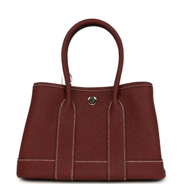 Hermes Garden Party Neo 23 Rouge H Negonda Palladium Hardware