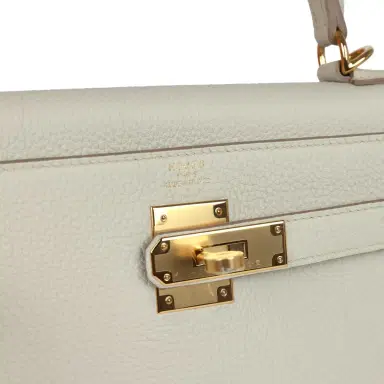 HERMÈS Hermes Kelly Retourne 28 Beton Togo Gold Hardware | Thumbnail 7 HERMÈS Hermes Kelly Retourne 28 Beton Togo Gold Hardware | Thumbnail 7